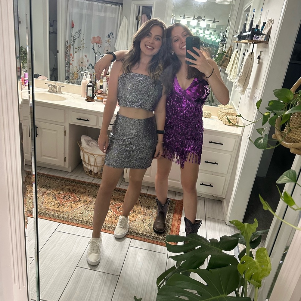 2 piece glitter set - Picture 2 of 8
